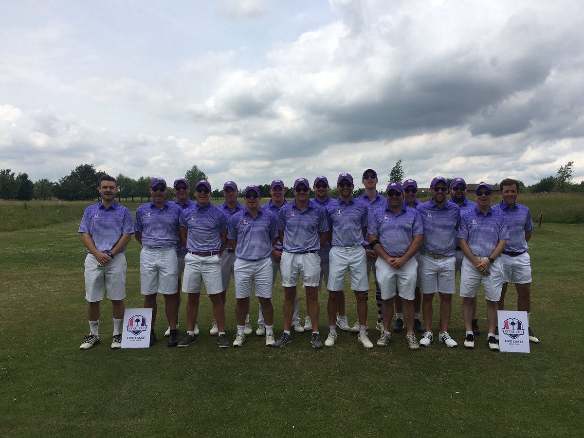 RyvalCup's tweet image. Day 1 of RC9 finished 5.5 vs 3.5 in favour of the #RoseLegendos after a solid session on the beers we are ready to go again...#singles #day2