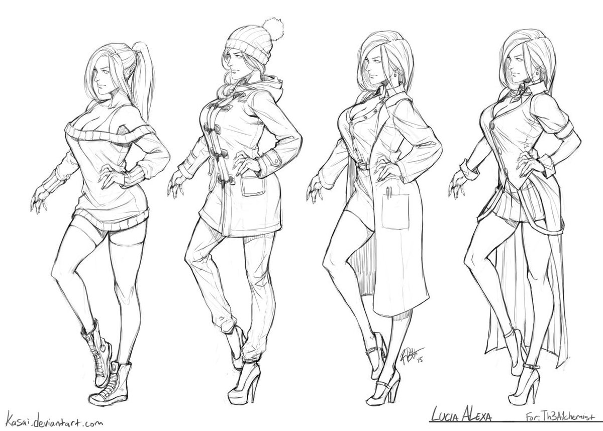 Lucia Alexa
Commission for https://t.co/KD9a1ps4Kt
Some notes on how I draw a figure and folds.
2015
https://t.co/0miLbJIw3T 