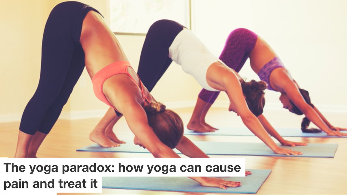HyperdomeChiro's tweet photo. We recommend yoga to strengthen and tone the spine so here's a great study showing the benefits and what to avoid. https://t.co/4IoMAJ5So9 https://t.co/qh3BD1ZcfC