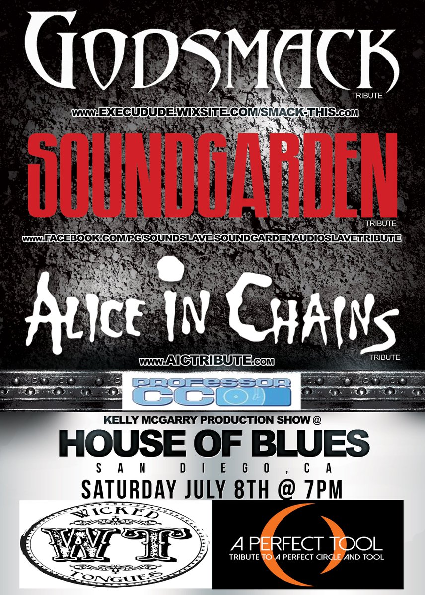 AICtribute's tweet photo. FREE TICKETS for The House of Blues show on Sat July 8th can be ordered at https://t.co/d8i8OClH85 https://t.co/6vYlKGUAyC
