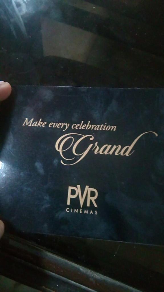 priyanka_kapahi's tweet photo. @_PVRCinemas  Thank You so much for this amazing gift card. 😍🎥✔
#MoviecationAtPVR https://t.co/otvq6JfVKF