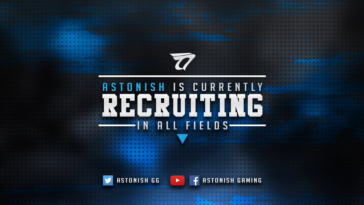 We are recruiting! If you are interested in being apart of the team check out the link below!

Details: tl.gd/n_1sq0bkv