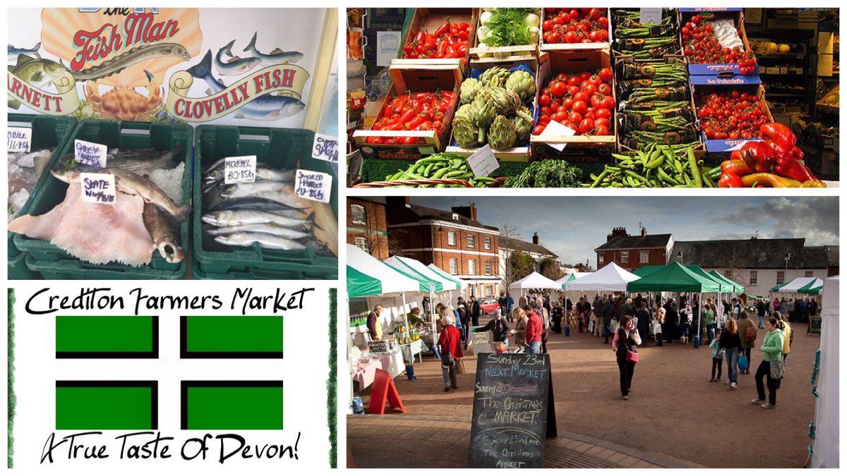 DevonFoodLovers's tweet image. Crediton farmers market is on this morning 10am-1pm Sat 1st July - one of our best - great producers