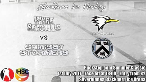 🚨GAME DAY🚨
<a href="/WyreSeagullsIHC/">Wyre Seagulls</a> vs <a href="/GrimsbyStormers/">The Grimsby Stormers</a> 
Face off 6pm

#IceHockey #Rec #IHSC #Puckstop