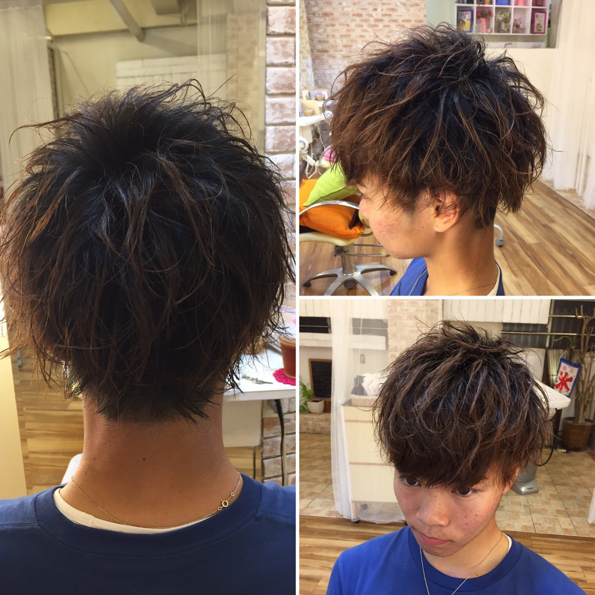 宮川太志 Hairmakefrei 代表 On Twitter お客様 束感カット