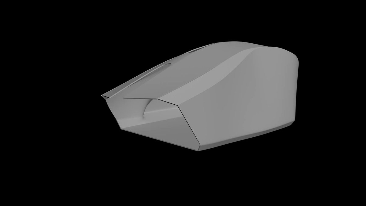 SirTabatabai's tweet image. Work in progress. I am #3dmodeling a gaming mouse.