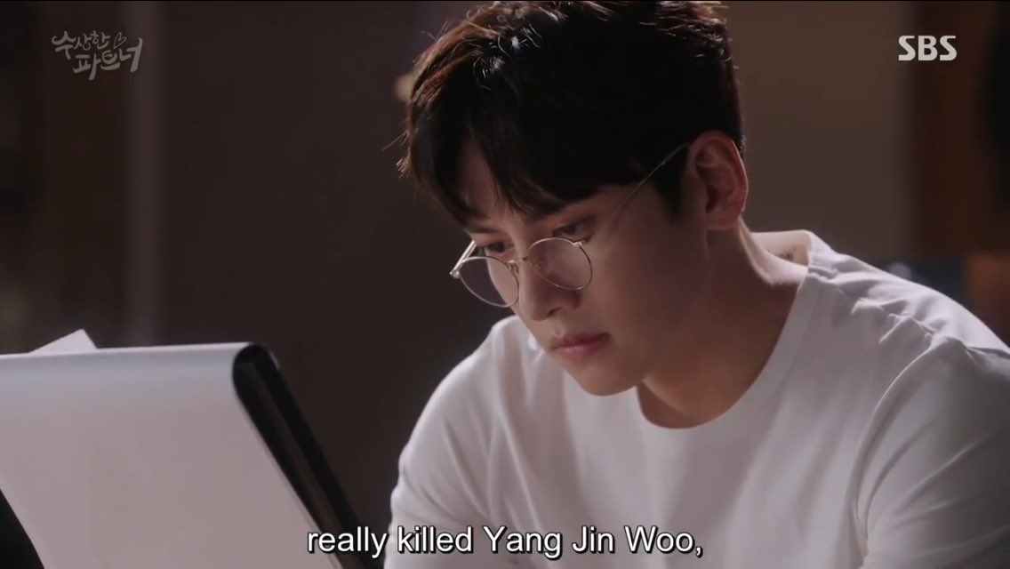 khaelaaaa_'s tweet photo. No one can pull out that nerdy hot look other than Ji Chang Wook! Right? 😎😍 #JiChangWook #SuspiciousPartner https://t.co/oLbrltWaR2