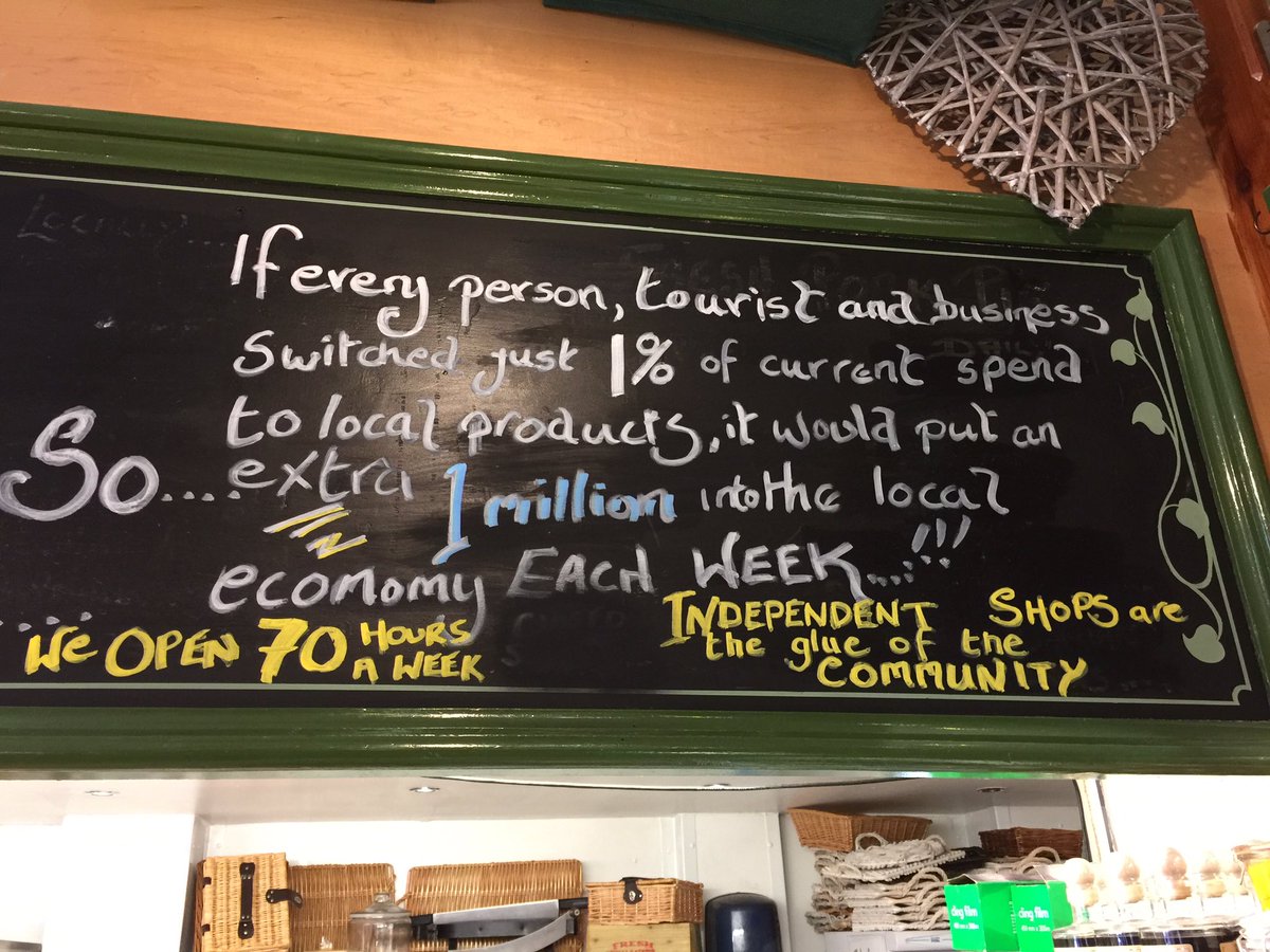 I love this sign in <a href="/Fresh_Basil/">Fresh Basil</a> <a href="/BelperUK/">Belper</a> #buylocal