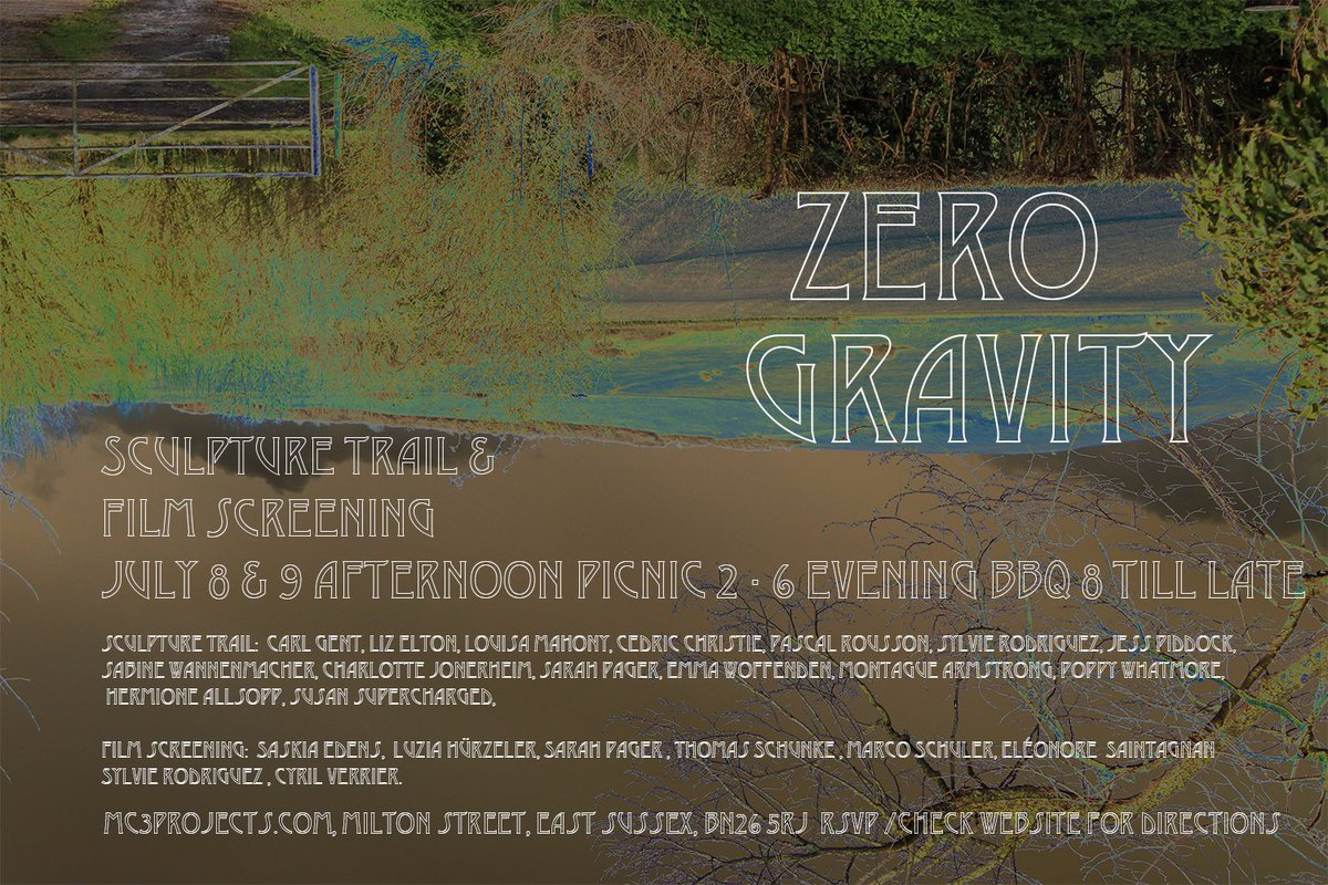 mc3_projects's tweet photo. We're finally on Twitter! Join us in #EastSussex next weekend for @mc3_projects inaugural event 'Zero Gravity' featuring #sculpture &amp; #film https://t.co/LLjnX8HdyI