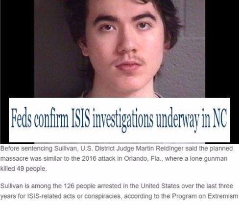 SandraXFreedom's tweet photo. Feds confirm ISIS investigations underway in NC 

https://t.co/8p5LsMaEpP

#MAGA
#terror
#MakeAmericaSafeAgain 
#Trump https://t.co/M6n3GC4Eys