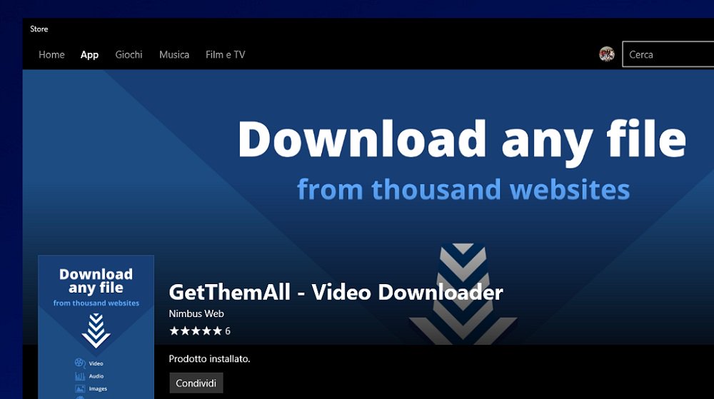 ALumia_Italia's tweet photo. #GeThemAll Video Downloader – La nuova estensione di #MicrosoftEdge per scaricare tutti i video (e non solo) dal web https://t.co/TP90oqRiMC https://t.co/bejevAVh4S