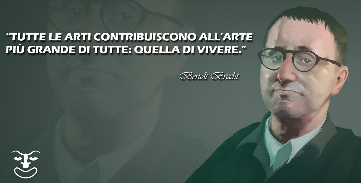 ilSatiroARC's tweet photo. #Oggi celebriamo un regista che ha fatto del #teatro uno strumento di trasformazione e di miglioramento della società.
#brecht #ilsatiro https://t.co/7UvHlrjMKm