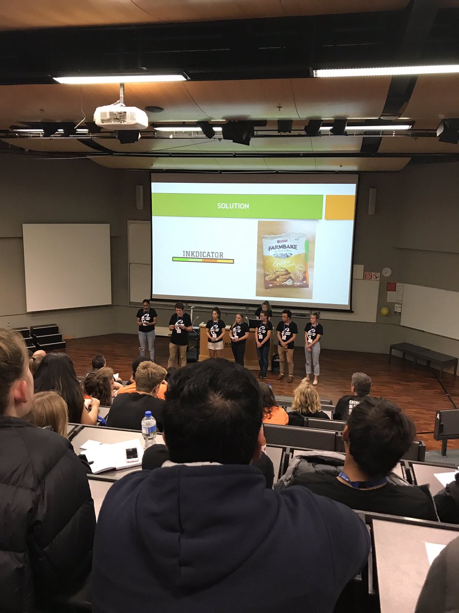 Proud of Air NZ team. Young Enterprise challenge #flyinghr