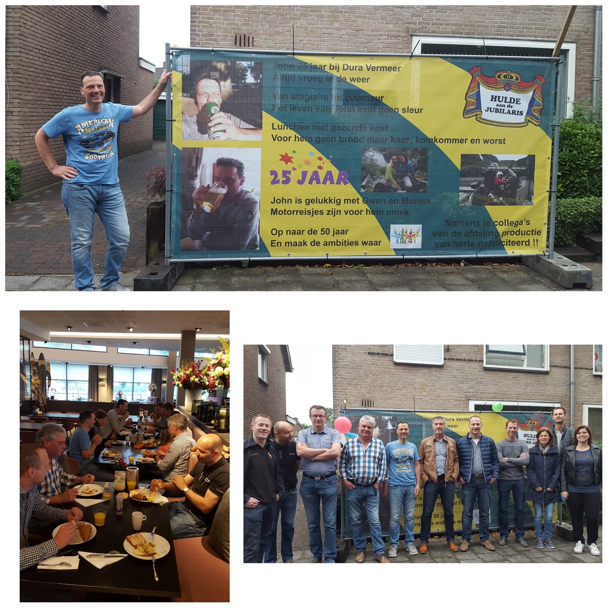 <a href="/JHHaverkort/">John Haverkort</a> van harte gefeliciteerd met je 25 jarig jubileum bij <a href="/DuraVermeer/">Dura Vermeer</a>