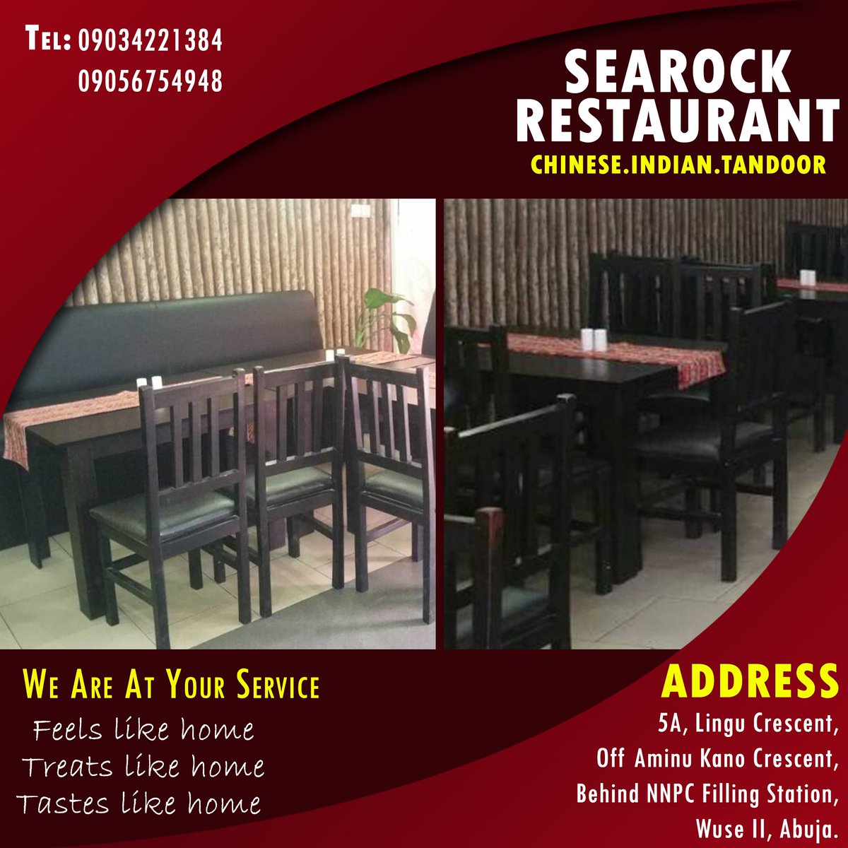 SeaRockResto's tweet photo. Searock Restaurant
#Specialises in #Office &amp; #Homedelivery #Outdoor #Catering #Special #Sunday #Buffets
#Chinese #Indian #Tandoor https://t.co/pjoMWBhVOF