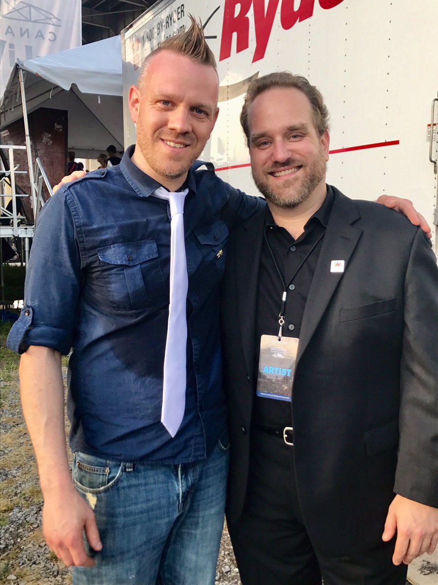 What an honor to open for the .<a href="/BPOrchestra/">BuffaloPhilharmonicOrchestra</a> at .@CanalsideBflo yesterday! .<a href="/DirtySmileBand/">Dirty Smile</a> never stops! Thanks for the pic #StefanSanders!