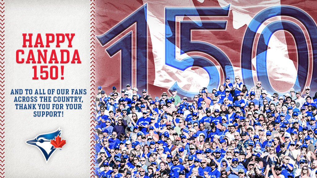 Happy #Canada150! 🇨🇦

And to all of our fans across the country, thank you for your support! #LetsRise