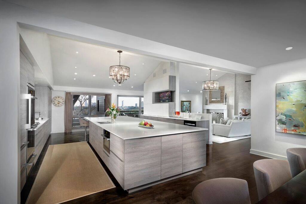 AreteKitchens's tweet photo. A #Pemberton project that is all luxury with @Alno_USA #cashmere grey oak #cabinetry and rich wood flooring. #aretekitchens https://t.co/Ug54KvhHk5