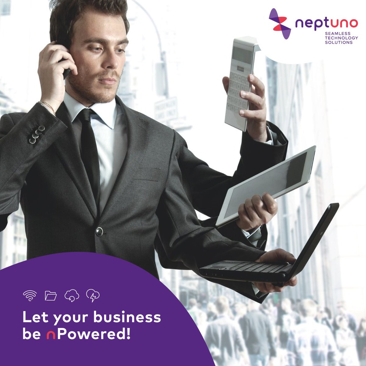 NeptunoNetworks's tweet image. ¿Está tu proveedor de tecnología listo para el futuro? Nosotros sí.

#FutureProof #nPower #SeamlessTechnology