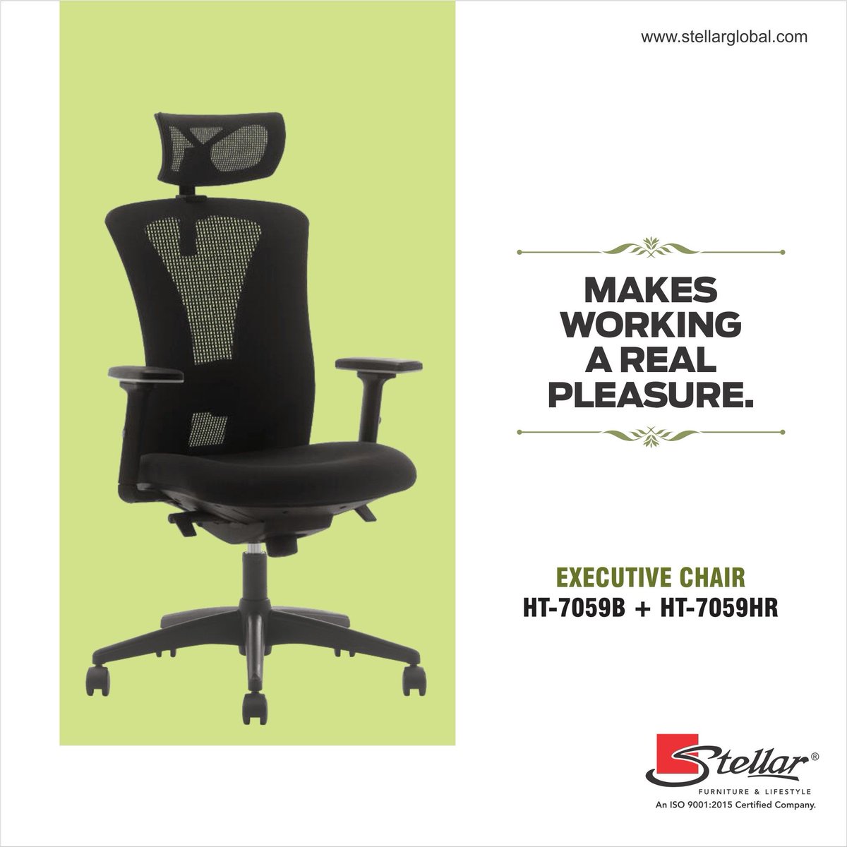 Stellar_int's tweet photo. Makes Working A Real Pleasure
#Stellar_Office_Chairs #StellarGlobal https://t.co/SyB5F2BwOI