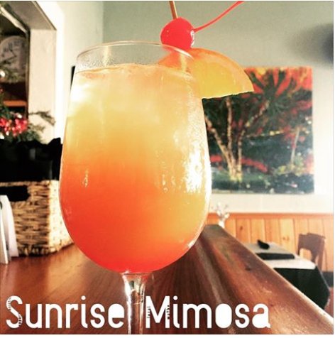 We will be closed Tuesday, July 4th. We hope everyone has a safe and wonderful Holiday! Cheers from The Island Grille #sunrise #mimosa