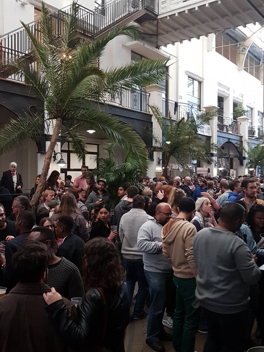 Let's just say that the #woodstockwinterbeerfestival is showing excellent turn out #busyAF