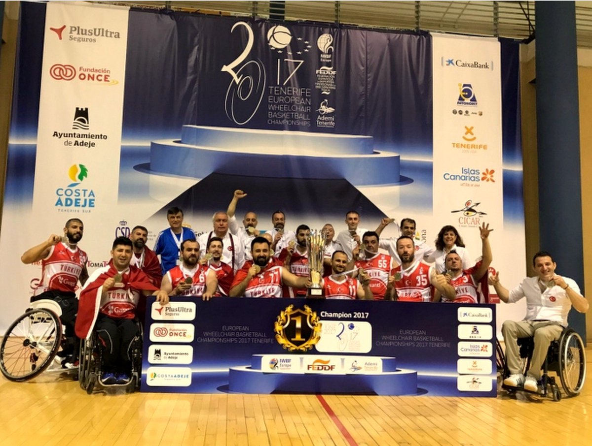 HİÇ PES ETMEDİLER!
VE YENİLGİSİZ #12CesurYürek 23. Avrupa Tekerlekli Sandalye Basketbol Şampiyonu oldu. Tebrikler, teşekkürler...