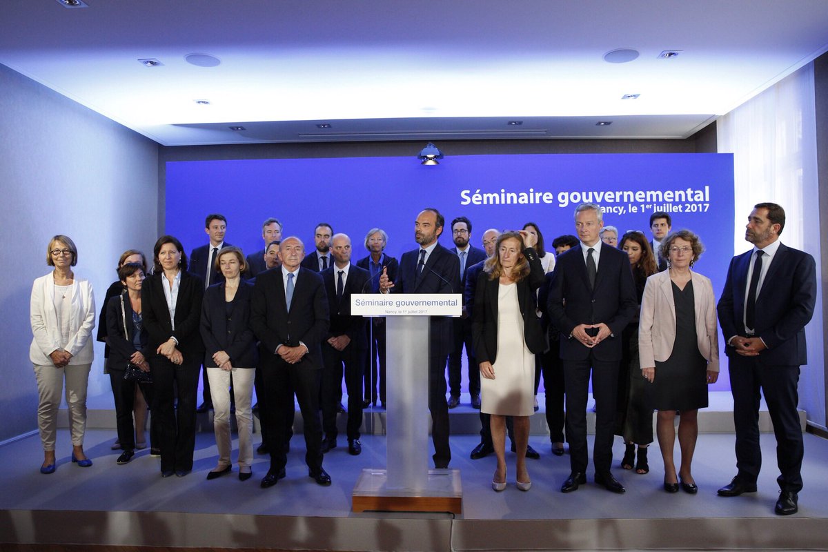 L'équipe gouvernementale est comptable du cap qui sera fixé lundi par le Président devant le Congrès.