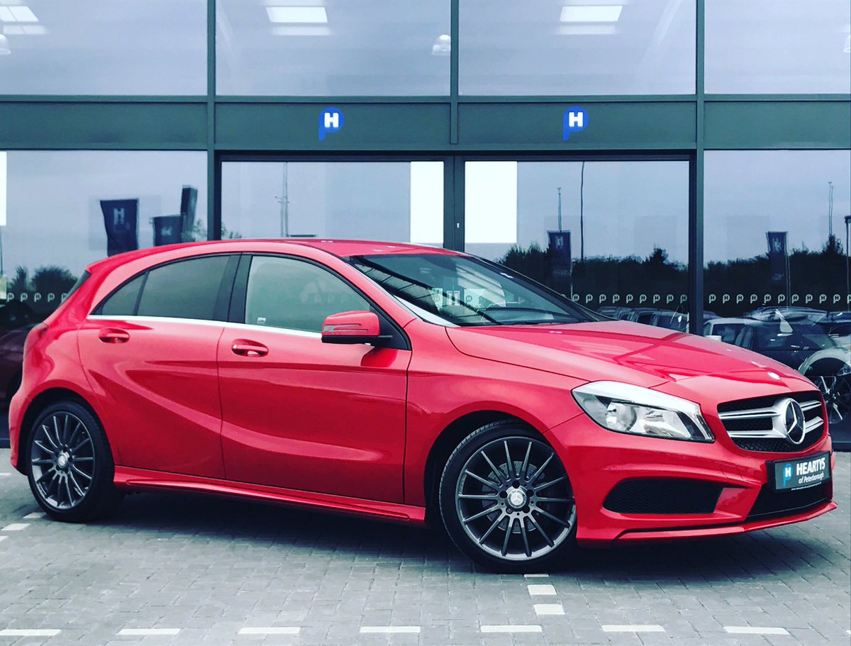HeartysP's tweet image. New Arrival - Mercedes A200 CDi AMG Sport Finished In Jupiter Red, 2013/63 Reg £15,475! 01733 560605 #Heartys #Peterborough
