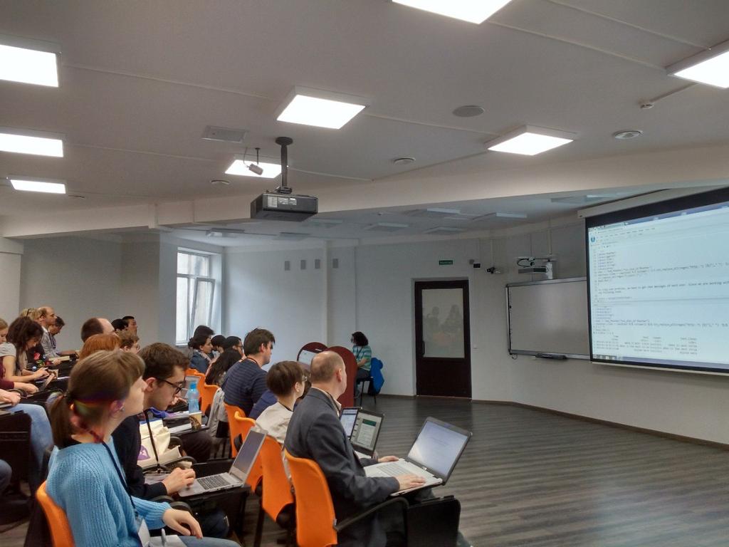 wwsss17's tweet photo. Ilya Musabirov (Higher School of Economics) is presenting Game Studies for WWSSS'17 participants now.
#WWSSS17 #WebSci17 https://t.co/WxIHVCT4Vy