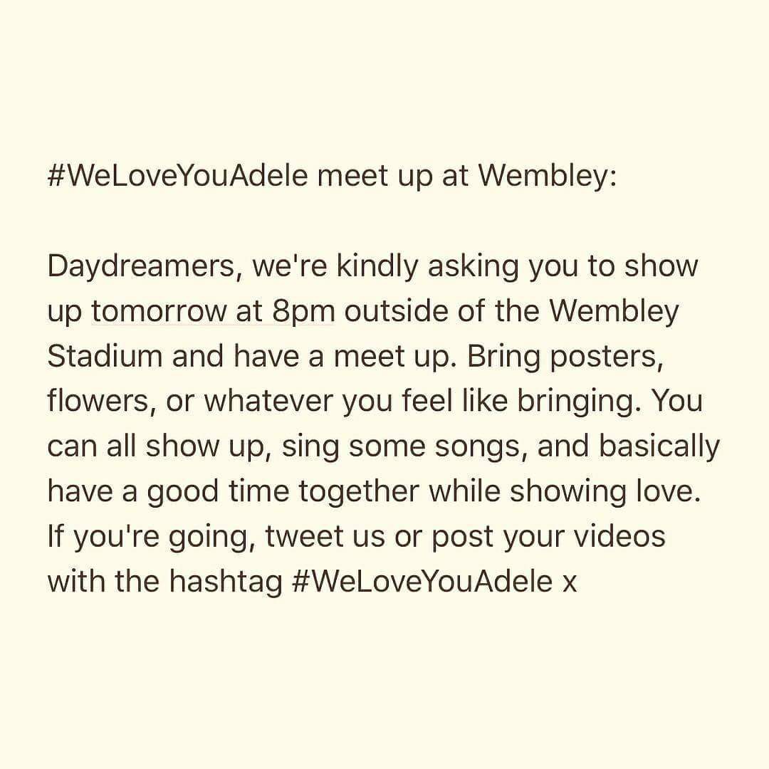 halaloobitches's tweet image. #WeLoveYouAdele @Adele 💖