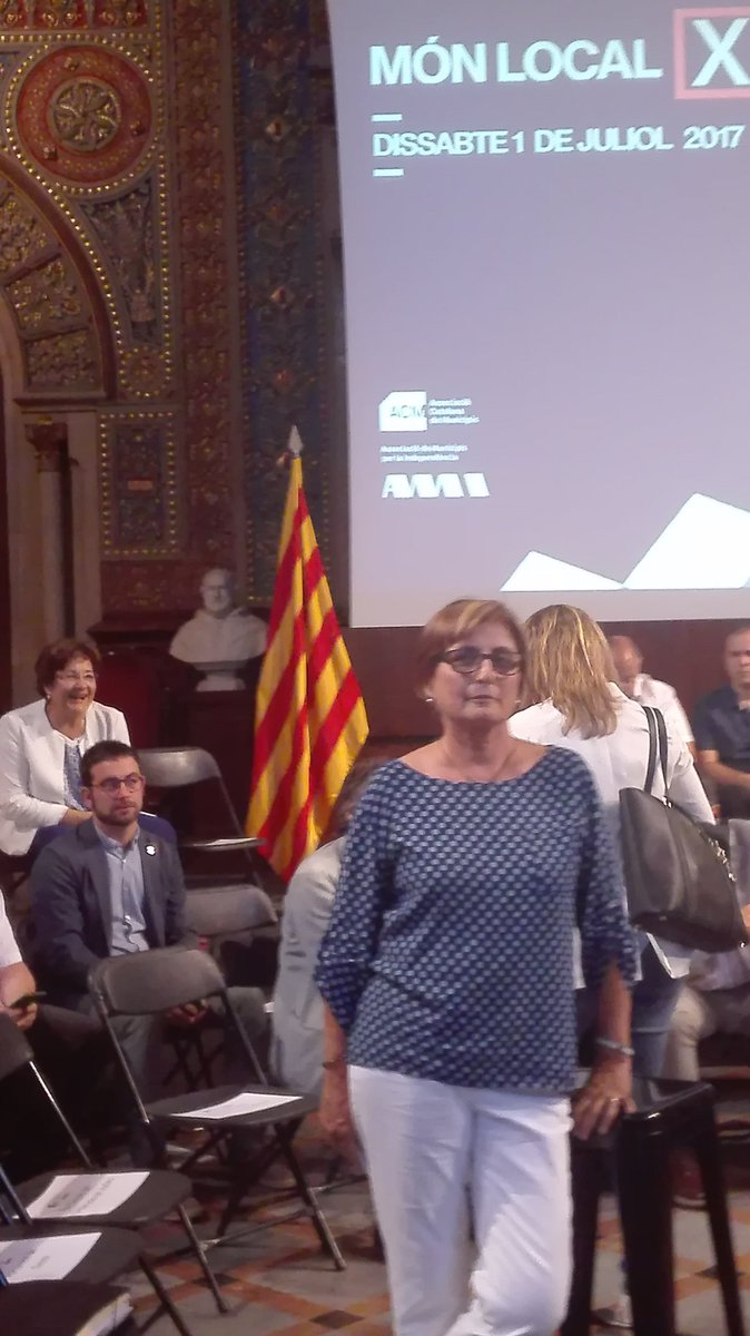 MovEsquerresCat's tweet photo. ARA #ParanimfUB| @CarmeGüell, alcaldessa de MES a #Corçà, parla del grau de compromís dels municipis davant la petició majoritària de #CAT https://t.co/w1kOuhIVPI
