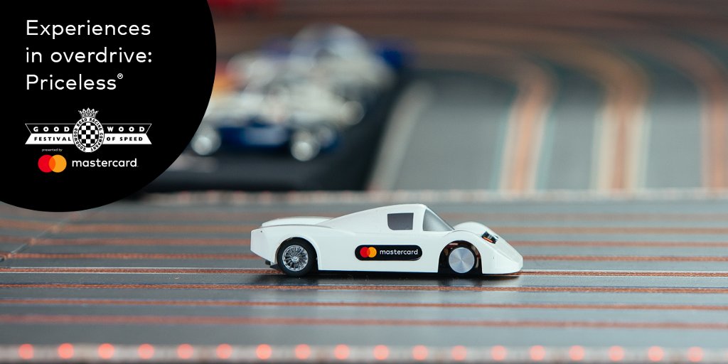 MastercardUK's tweet image. Have you raced on our scalextric track yet? Compare your time on the most coveted leaderboard at @fosgoodwood using #InOverdrive #FOS