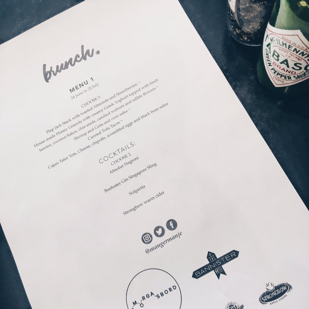 We <a href="/BannisterHotel/">The Bannister Hotel</a> for some delicious #JoziBrunch