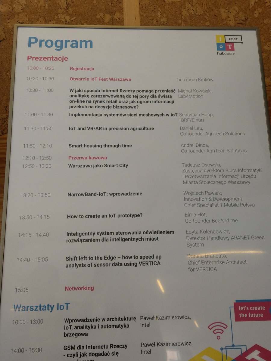 Harmonogram zajęć na dzisiaj w Służewskim Domu Kultury z <a href="/TMobilePolska/">T-Mobile Polska</a> @HubraumKrakow