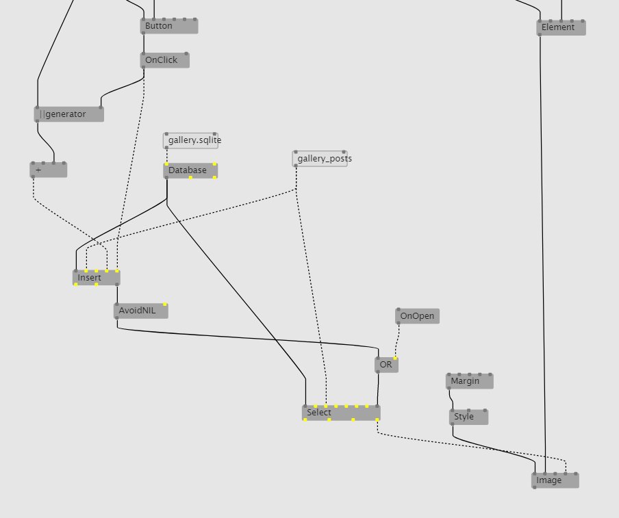 Flexi23's tweet image. Neat! Dashed lines mark actual client server network communication. It's WebSocket based and the server can push assets as base64. #vvvvjs