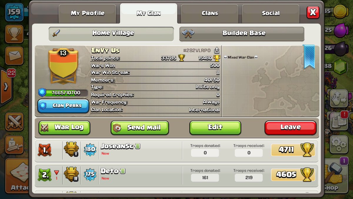 y con utds la #500, ya son 3 largos años desde que ganamos nuestra primera guerra. Hoy estamos de fiesta, Go Envy Us 🍺