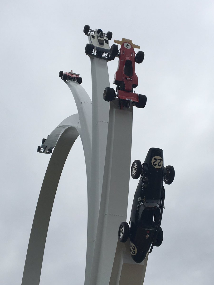 stinklepuffness's tweet image. The angle of perception #InOverdrive #FOS2017 @MastercardUK @fosgoodwood