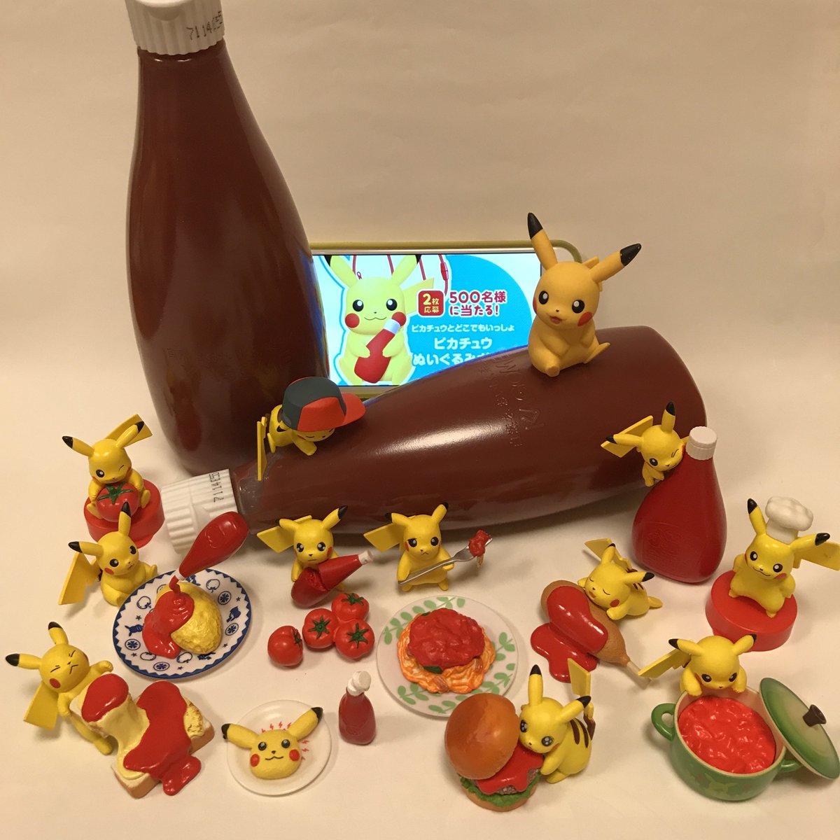 ピカチュウ ケチャップすきでちゅう、開封しました