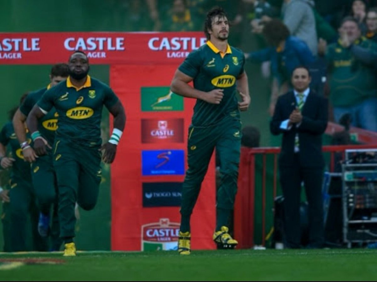#USG MomentOfTheMonth <a href="/EbenEtzebeth/">Eben Etzebeth</a> leading the #Springboks as capitain in 3de test to a 3-0 series win