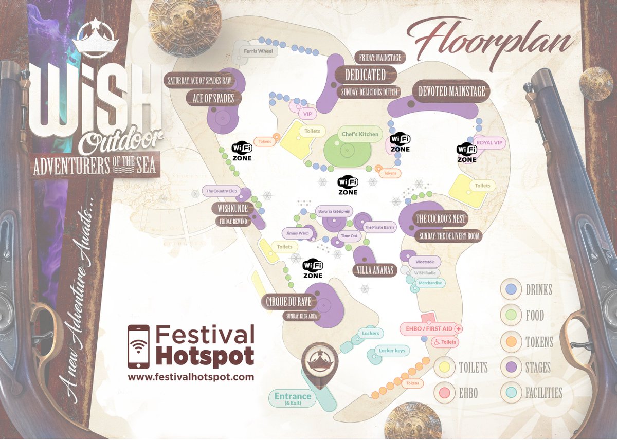 Bekijk hier de locaties van onze WiFi hotspots op WiSH Outdoor! Login, doe mee met de actie en maak kans op kaarten voor WiSH Outdoor 2018!