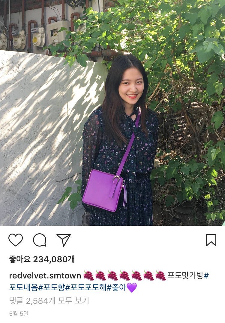 prettyhurts801's tweet photo. "πππππππ Grape flavored bag #grapescent #grapesmell #grapegrape #ilikeπ" https://t.co/VLIooiI6dR
Yeri spoiling the comeback since May! π https://t.co/lK3dJaC4Dy
