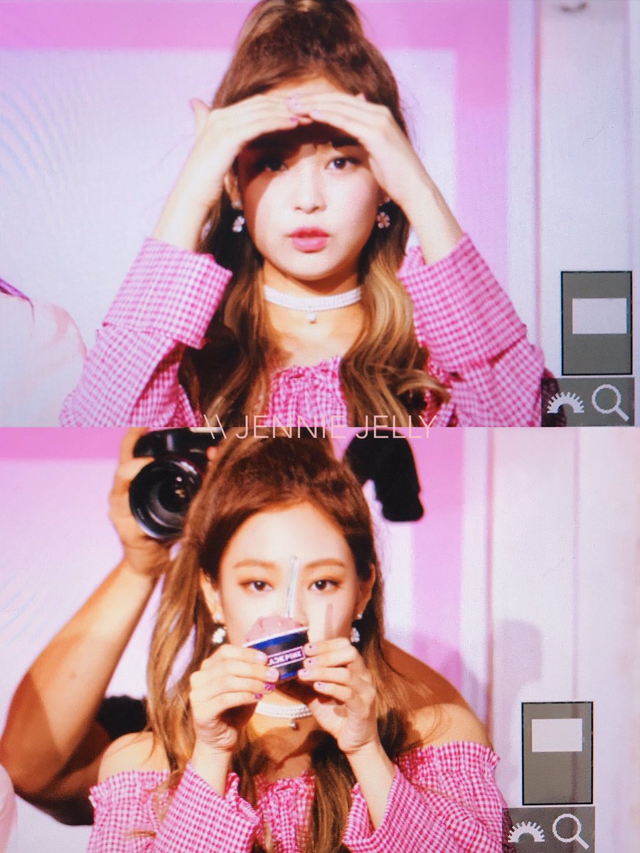 JennieJelly_'s tweet photo. 170701 ICECREAM EVENT 2 
#BLACKPINK #JENNIE #블랙핑크 #제니 https://t.co/8w8tJszxtn