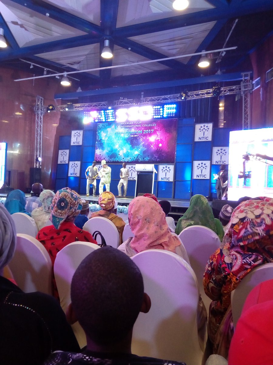 nticedung's tweet photo. Our very own Mustafa took the floor off Olamide as he dazzles the audience with 'Melo-Melo'. Simply hilarious 
#NTIC2017Class https://t.co/yoWKZYmkkv