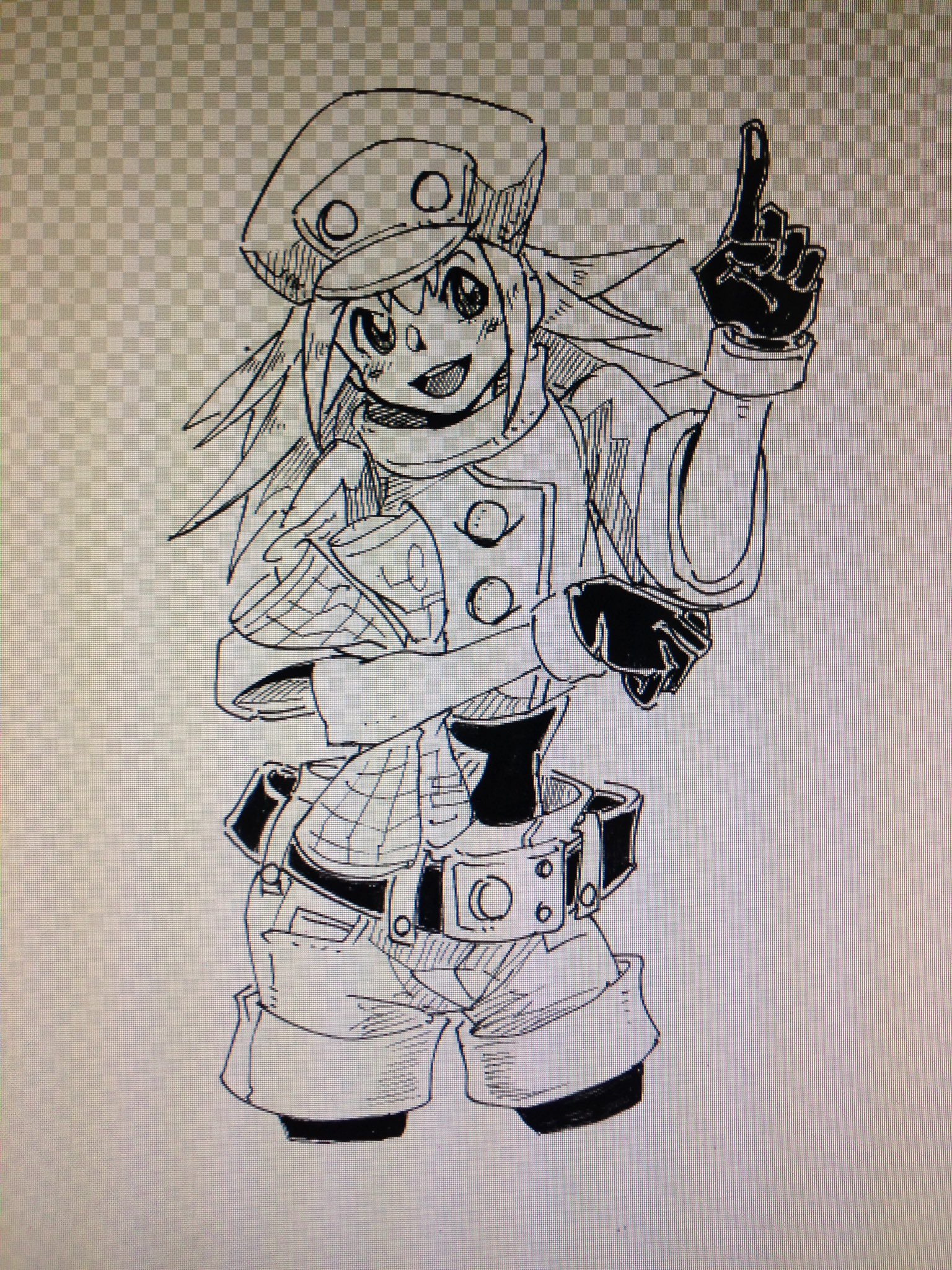 ぬじゃ スキャンしたアナログ線画をメディバンで開きます フィルタ 線画抽出 で背景を透明にします 新しいレイヤーを作って自動選択ツールを使います ちゃんと俺の絵を認識してくれるメディバン神 青色は領域外で 選択範囲 反転で反転させられる