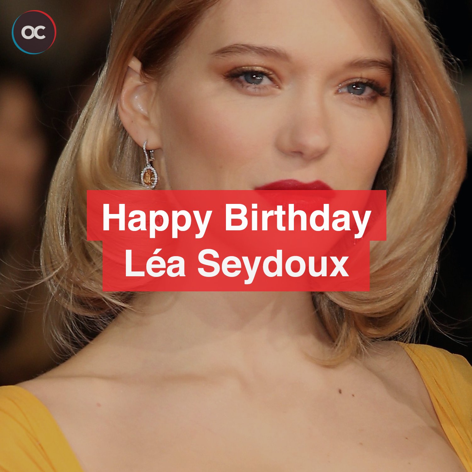 Happy Birthday to the wonderful Léa Seydoux! 