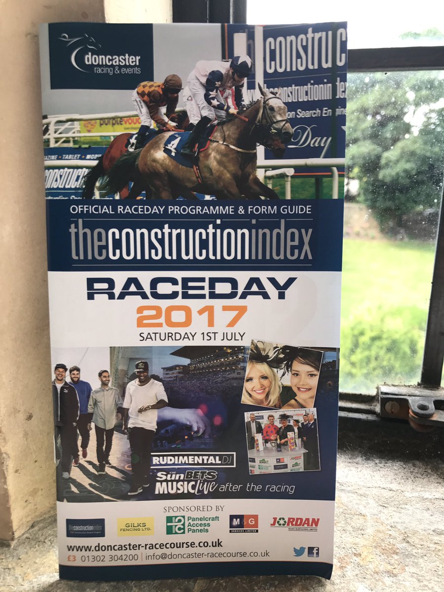 TCIndex's tweet photo. Big Day! 🏇🏻 Looking forward to seeing #Rudimental at @DoncasterRaces #Doncasterraces #Attheraces #sunbets #doncaster #construction https://t.co/fATCMz1JqX