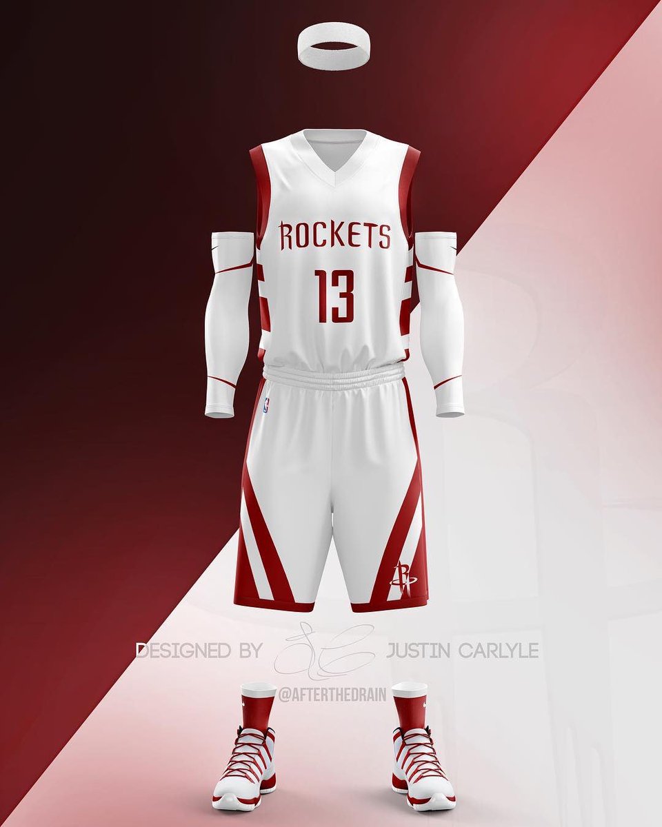 houston rockets jersey design