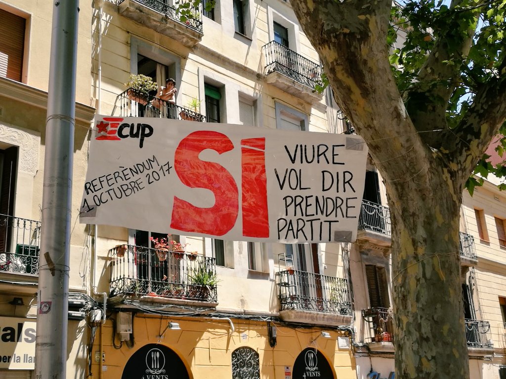 <a href="/CUPBarcelona/">CUP Barcelona ♀</a> <a href="/cupnacional/">CUP Països Catalans</a> <a href="/CUP_AMB/">CUP Alternativa Municipalista AMB</a> <a href="/ClotDecideix/">CDR Clot-Camp de l'Arpa</a> <a href="/Endavant_Bcn/">Endavant Barcelonès</a> <a href="/ArranP9/">Arran del Poblenou🃏</a> <a href="/ArranBarcelona/">Arran Barcelonès</a> <a href="/SEPCbarcelones/">SEPC Barcelonès</a> <a href="/PobleLliure_Bcn/">Poble Lliure Barcelona</a> <a href="/avvc_ca/">Associació de Veïnes i Veïns Clot-Camp de l'Arpa</a> "Qui veritablement viu, no pot deixar de ser ciutadà i partisà" #prenpartit 👉 prenpartit.cat