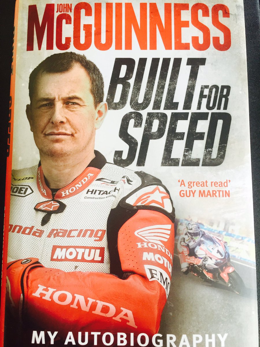 Just finished reading, what a book 🙌🏼👌🏽 #autobiography <a href="/jm130tt/">John McGuinness MBE</a>